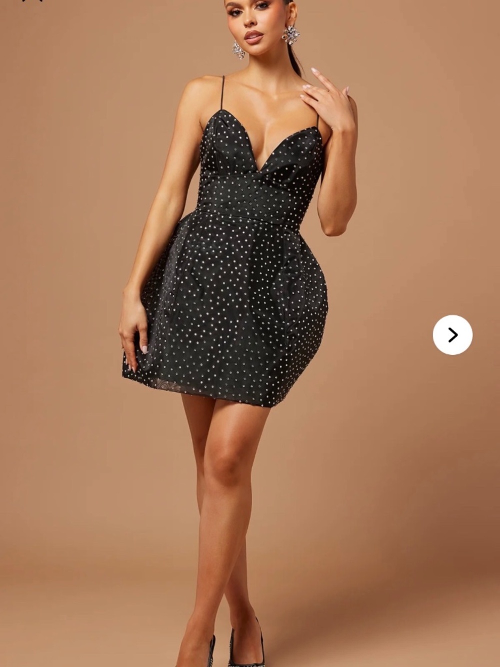 Giselle Embellished Mini Dress
